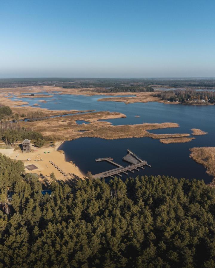 Lesna 21 Dom Poludnie Przy Puszcza Bialowieska Luka Екстер'єр фото