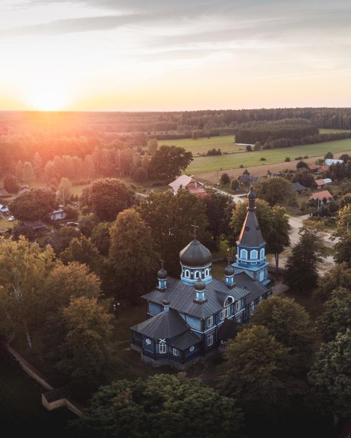 Lesna 21 Dom Poludnie Przy Puszcza Bialowieska Luka Екстер'єр фото